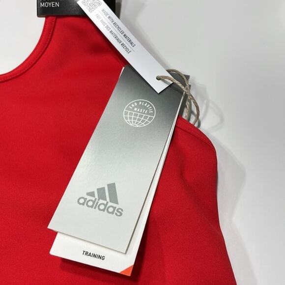 Adidas Sports Bra Red L - Picture 7 of 9